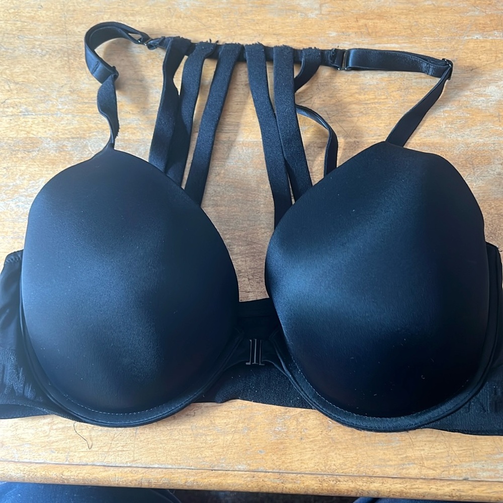 Pink bra